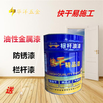 Benchmarking paint Quick-drying boutique paint Blend paint Magnet paint Metal paint Railing iron door renovation anti-rust self-brush paint