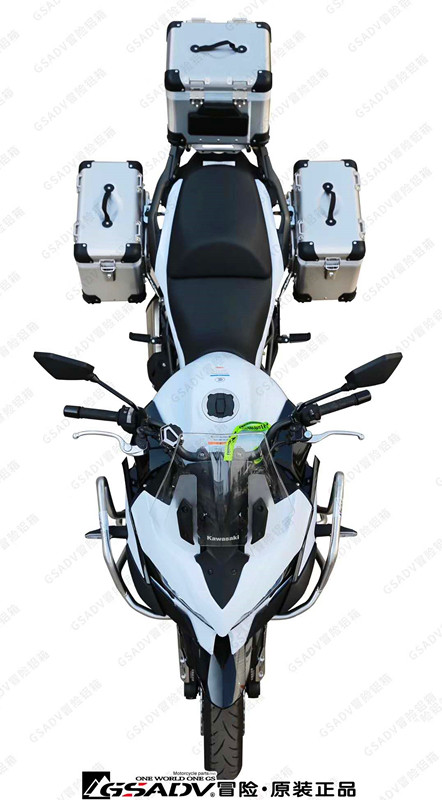 2019 new Kawasaki exotic beast 1000Versys1000 aluminum alloy side box rear end box upper and lower insurance guard bar