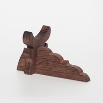 Ruyi display stand ivory solid wood bracket horn fixing frame wood carving bracket sword bracket