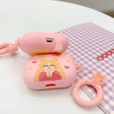 AirPods Pro Protective Cover Cite Girl Heart Heart Airpodspro беспроводная блюэтут гарнитура Airpods 2 Защитный рукав силиконовый шрифт Apple Hearset защитная крышка 3 Net Celebrity Pro Tide Три поколения 1