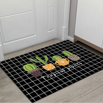 Bathroom non-slip mat entrance floor mat entrance mat stepping on carpet home kitchen bedroom custom doormat