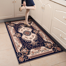 European-style kitchen mat bedroom bedside full of absorbent non-slip oil-proof household waterproof mat washed carpet entrance