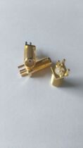 Lengthened SMA Partial Foot Outer Screw Inner Pin 1 6 Radio Frequency Block SMA-KE coaxial connector 11MM Tooth Veins