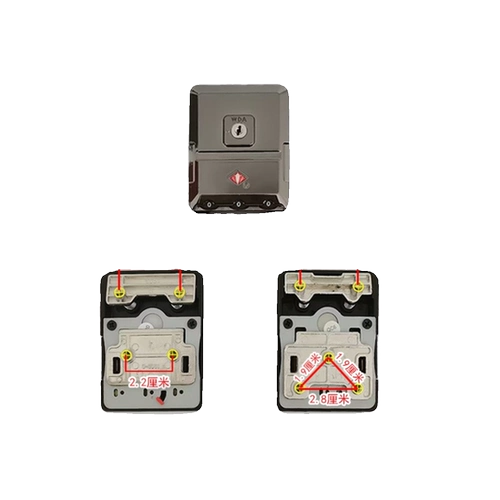 Чемодан, универсальный замок