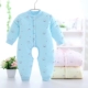 Babyiesies dày sơ sinh romper cotton cotton 0 quần áo trẻ em mùa thu và mùa đông 3 ấm 6 tháng 12 quần áo jumsuit nhung trẻ em