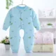 Babyiesies dày sơ sinh romper cotton cotton 0 quần áo trẻ em mùa thu và mùa đông 3 ấm 6 tháng 12 quần áo jumsuit nhung trẻ em