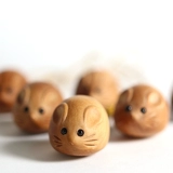 Резная подвеска ручной работы из сандалового дерева, аксессуар для ключей, Индия