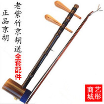 Jinghu musical instrument Liu Menghu Jinghu old Zizhu Jinghu professional Xipi big two yellow send accessories doll tune Old Jinghu