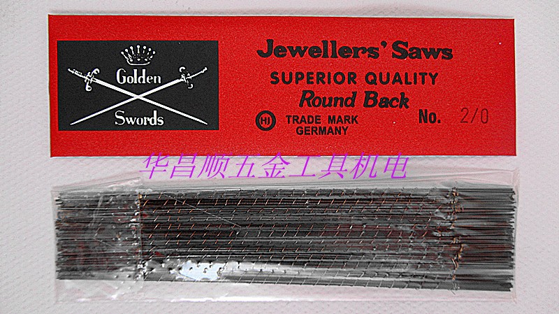 German Hunters Double Sword Card Wire Saw Blade Curved Saw Chainsaw Rawsaw With Saw Blade U Type Saw Blade Jewellery With Saw Blade