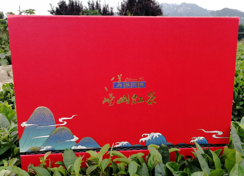 Qingdao authentic Laoshan black tea tea garden spring tea early spring new tea handmade black tea aroma high-end specialty gift box 500g