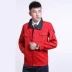 Mùa xuân và mùa thu overalls phù hợp với nam giới và phụ nữ cơ khí sửa chữa tự động sửa chữa xưởng xưởng mặc áo khoác bảo vệ tùy chỉnh