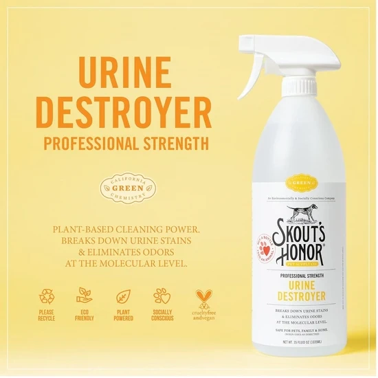 American Skouts Honor Dog Urine Decomposition and Removal Agent 1035ml Removes Odors American Skouts Honor Dog Urine Decomposition and Removal Agent 1035ml Removes Odors