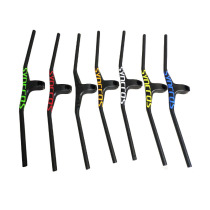 Mountain bike COACHEY integrated straight handlebar full carbon fiber broken wind negative 17 degrees integrated straight handlebar