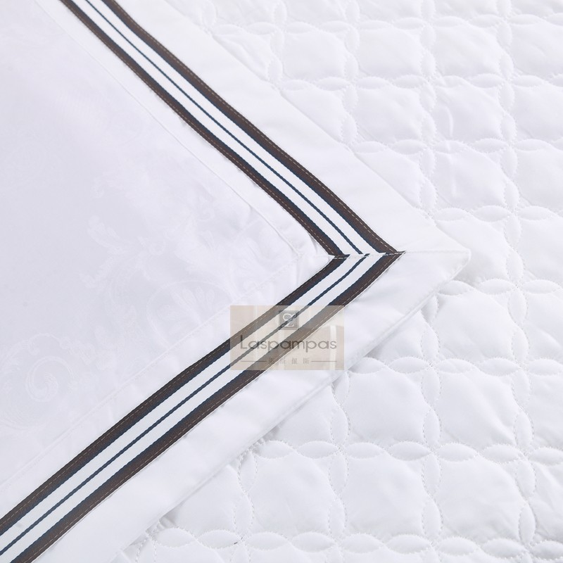 60S bông satin jacquard bông denim bedspread vẻ đẹp SPA khử trùng có thể được tùy chỉnh - Trang bị tấm khăn trải giường spa