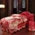 Giá rẻ bông bedspread lanh vẻ đẹp vẻ đẹp Tencel massage denim jacquard vẻ đẹp có thể được tùy chỉnh - Trang bị tấm