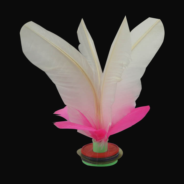 Gardenia cricket trận đấu cricket bóng Gà lông ngỗng bè 4 lỗ có thể tháo rời gân dưới có thể điều chỉnh trọng lượng - Các môn thể thao cầu lông / Diabolo / dân gian 	cầu đá gà	