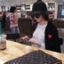 Áo len len nữ Chuanjiu Baoling chơi ngôi sao tình yêu màu đỏ Nhật Bản có cùng đoạn lớn áo len đan nam dày áo len cao cổ nữ hàn quốc Cardigan