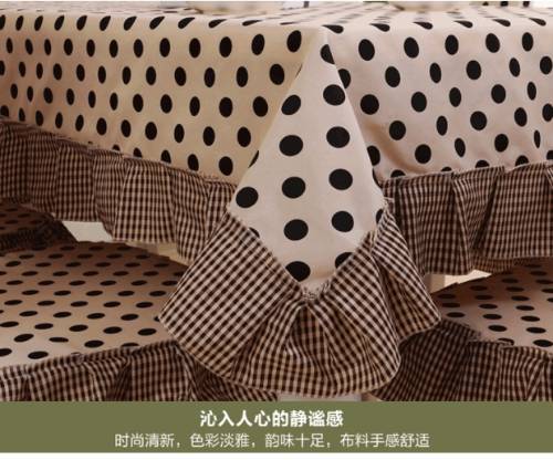 Khăn trải bàn ăn bọc ghế mục vụ ren bàn vải vải khăn trải bàn ăn ghế đệm ghế bọc đệm đặt ghế gia đình đệm mẫu khăn trải bàn tròn đẹp