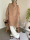 MKDesign wool casual large lapel coat