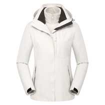 Japan Tide brand autumn and winter outdoor assault clothing three-in-one detachable two-piece wind waterproof jacket mountaineering clothing