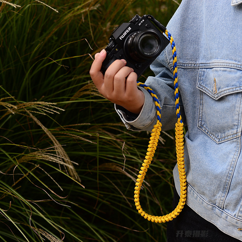 Original Minions small yellow man genuine leather for Leica Q Foxes micro single hanging neck hanging neck strap camera braces-Taobao