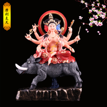 Moriztian Buddha Statue Bright Buddha Mother Great Morizhi Bodhisattva Morizhi Tantric Buddhist Guardian ornament