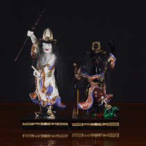 10 12 16 inch extreme color seven Ye and eight Ye stand second Ye Bo Taoist statue Religious resin crafts single price