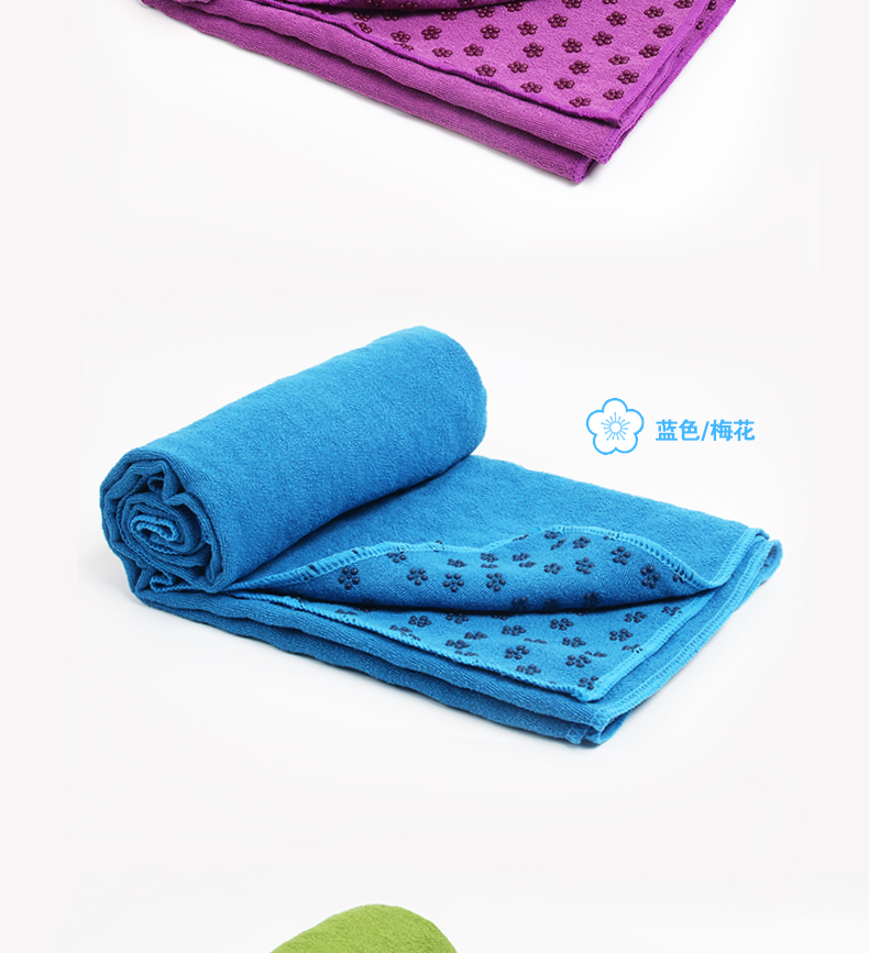 Yoga mat vải khăn bìa trượt người mới bắt đầu in đích thực tập thể dục chăn mồ hôi khăn yoga nguồn cung cấp thảm tập gym