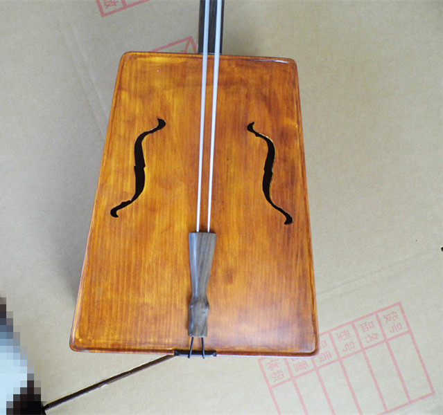 Manufacturer's online store Mongolian musical instrument tiger leather upscale playing dragon-horse head violin gravure full set of accessories 