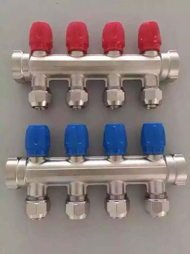 Royal horse heating geothermal ground heating water separator ground heating pipe geothermal pipe water collector all copper forging thickened home improvement