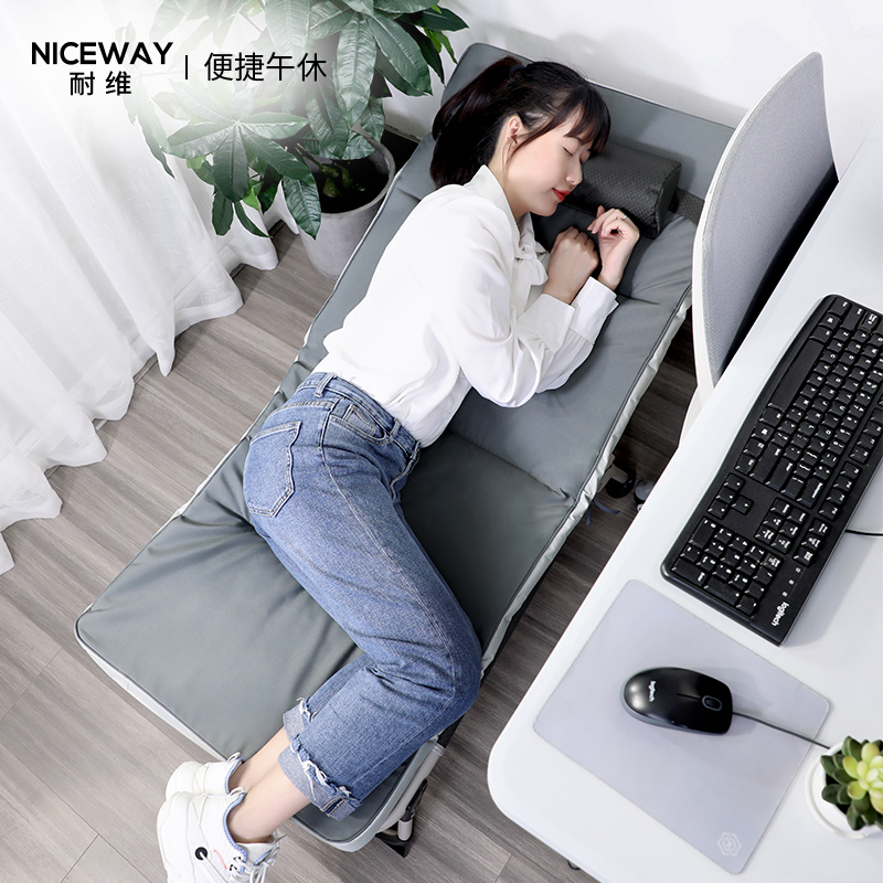 Newi Office Luncheon Nap Bed Mini-light folding bed Single person portable folding bed with easy folding bed