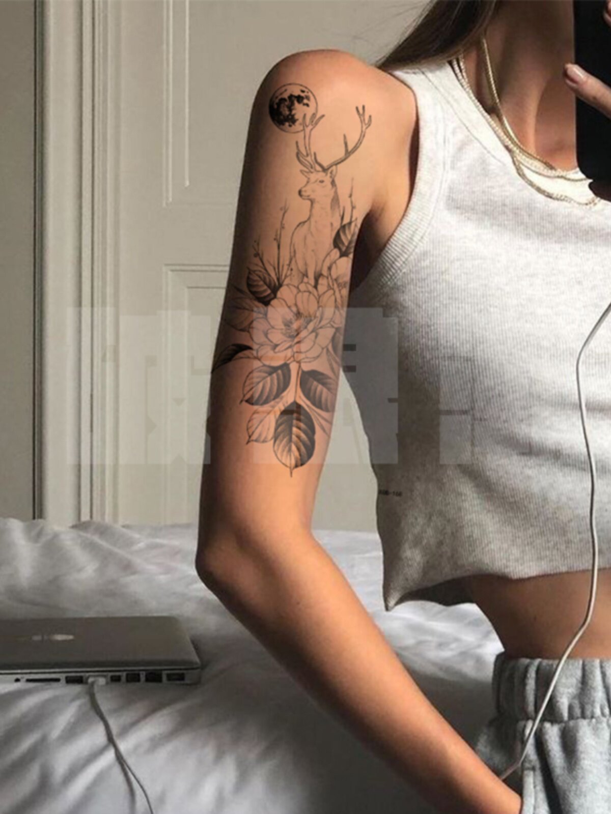 Edentattoo - 玫瑰🌹劍#手臂刺青#客人自備圖修改#客制化刺青想刺青的朋友可以直接加line討論預約#tattoo  #tattooideas #tattoodesign #tattoogirl #tattoos #tattoomusic #tattooink  #tattooing #tattoolife #, image size:1200x1600