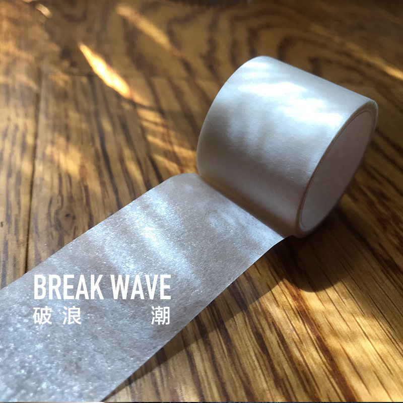 Breaking wave tattoo adhesive removal of medical grade eco-friendly nanorubberized fabric easy to dismount a tattoo sticker single roll without hurting the skin