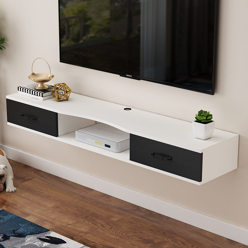 Buy Modern minimalist wall hanging tv rack living roomtv