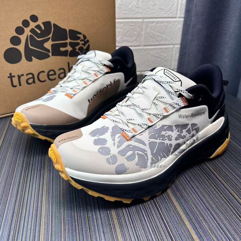 Traceable Functional Outdoor Hiking Shoes, Waterproof, Non-Slip, Cushioning, Off-Road Casual Shoes, All-Terrain 4E Wide Last
