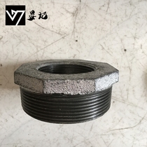 Masteel pipe fittings galvanized core core inner and outer wire variable diameter cast iron joint fire pipe fittings DN25 32 50