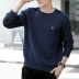 Trung Quốc áo len ấm áp áo len nam cổ tròn áo len cotton rộng kích thước lớn áo len nam áo len nam cổ lọ hàn quốc Cardigan