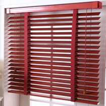 Study curtains blackout lifting wooden shutters Nordic home bathroom living room Venetian blinds Roman curtains