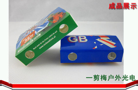 Có thể tùy chỉnh kính thiên văn giấy có thể gập lại khám phá khoa học đồ chơi làm bằng tay 3 lần kính thiên văn - Kính viễn vọng / Kính / Kính ngoài trời kính ngắm bushnell