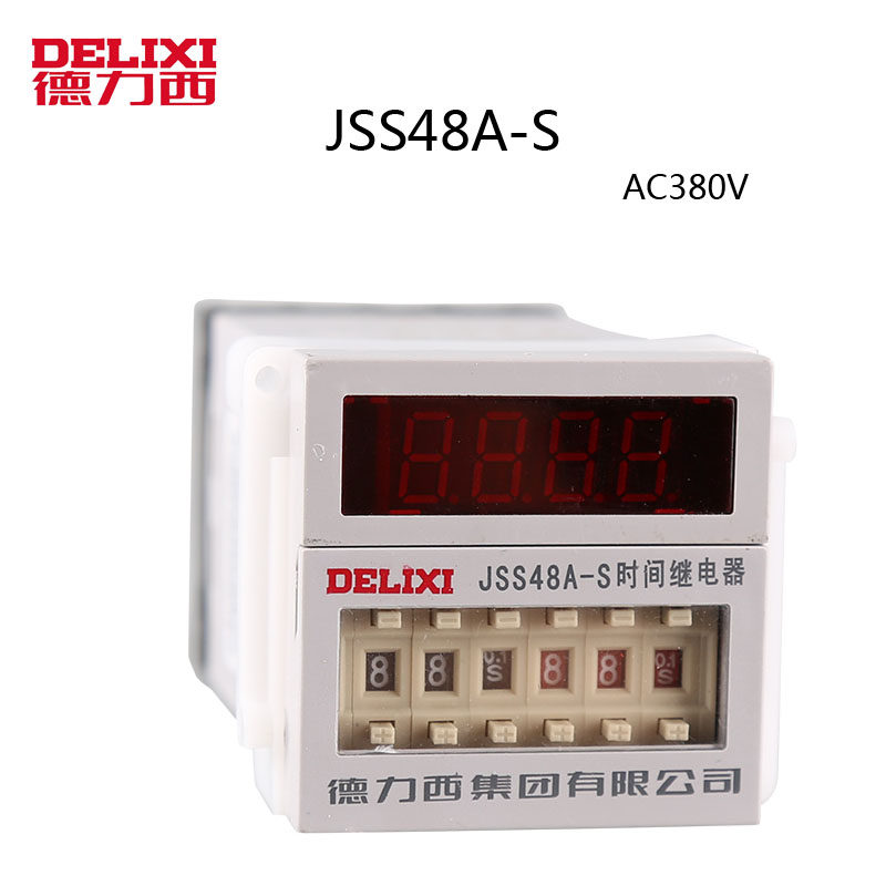 Dresi time-lapse relay JSS48A-S 1S-99H 0 AC380V digital display timelapse