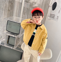 Korean childrens clothing boy jacket new childrens jacket baby Foreign style autumn Korean childrens clothing fashion