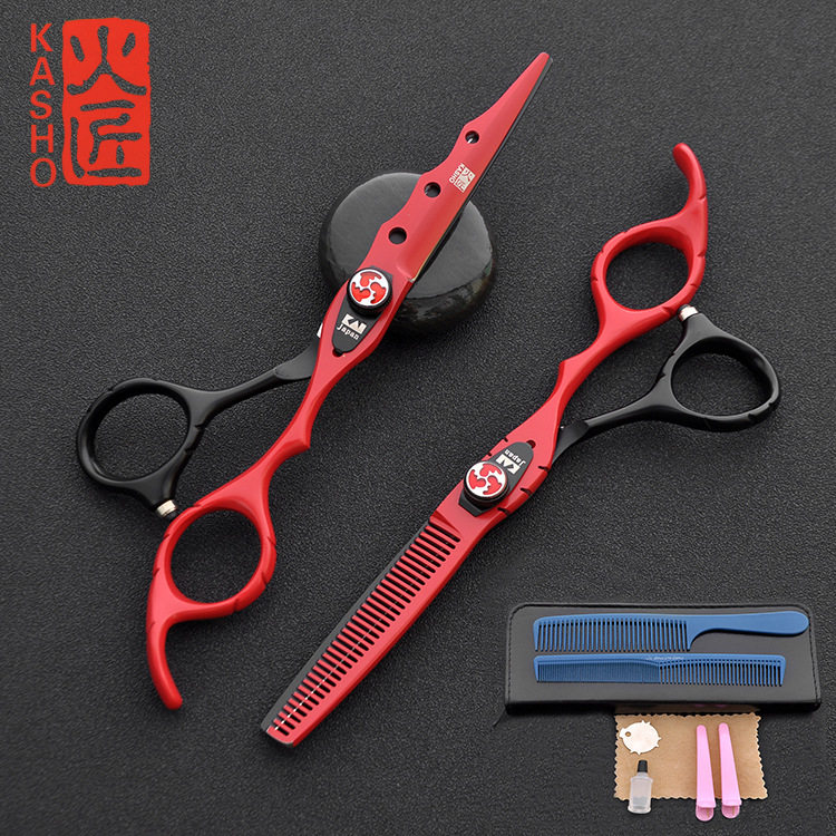 Hairdresser hair cut 6 inch hair cut hair scissor children thin scissors home suit