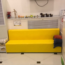 Early education center sofa training institution parent reception area aisle wall card seat kindergarten soft bag sofa stool