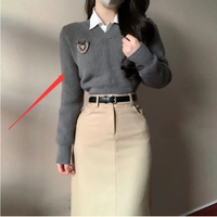 Цветной свитер