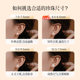 여성용 천연 담수 진주 귀걸이 S999 스털링 실버 바늘 근처 둥근 작은 전구 근처의 작은 전구 강한 가벼운 롤빵 진주 귀걸이를위한