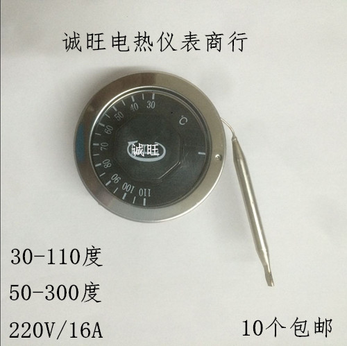Temperature Switch 30-110 Degree Boiler Temperature Control Switch 50-300 Degree Oven Temperature Controller