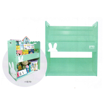 Korean original single ~ clear goods ~ clear goods ~ childrens bookshelves painted with shelves ~ on the floor of the shelves ~