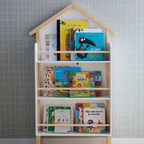 ins outlet law single childrens bookshelves house plotbook house rack storage containing rack toddler solid wood floor bookshelves