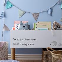 Export Beauty single ~ ins North Eurowind Child painted Ben containing cabinet Childrens room Toys containing shelf