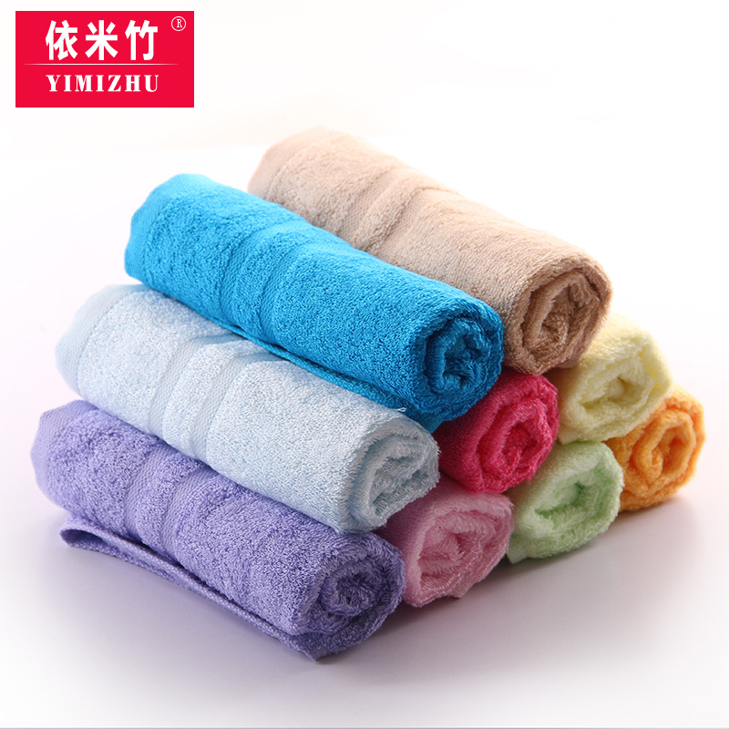 Yimi Bamboo Towel Bamboo Fiber Face Washcloth Children's Small Long Towel Student Dormitory Soft and Absorbent 5-Pack 28*48 Yimi Bamboo Towel Bamboo Fiber Face Washcloth Children's Small Long Towel Student Dormitory Soft and Absorbent 5-Pack 28*48